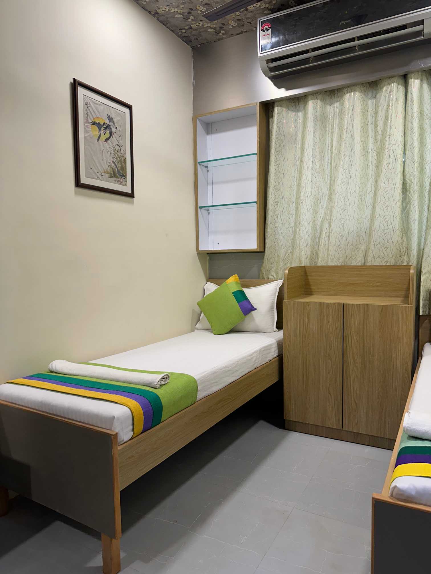 Family quad room for four guests at Zest Stays 1056 near IIT Bombay